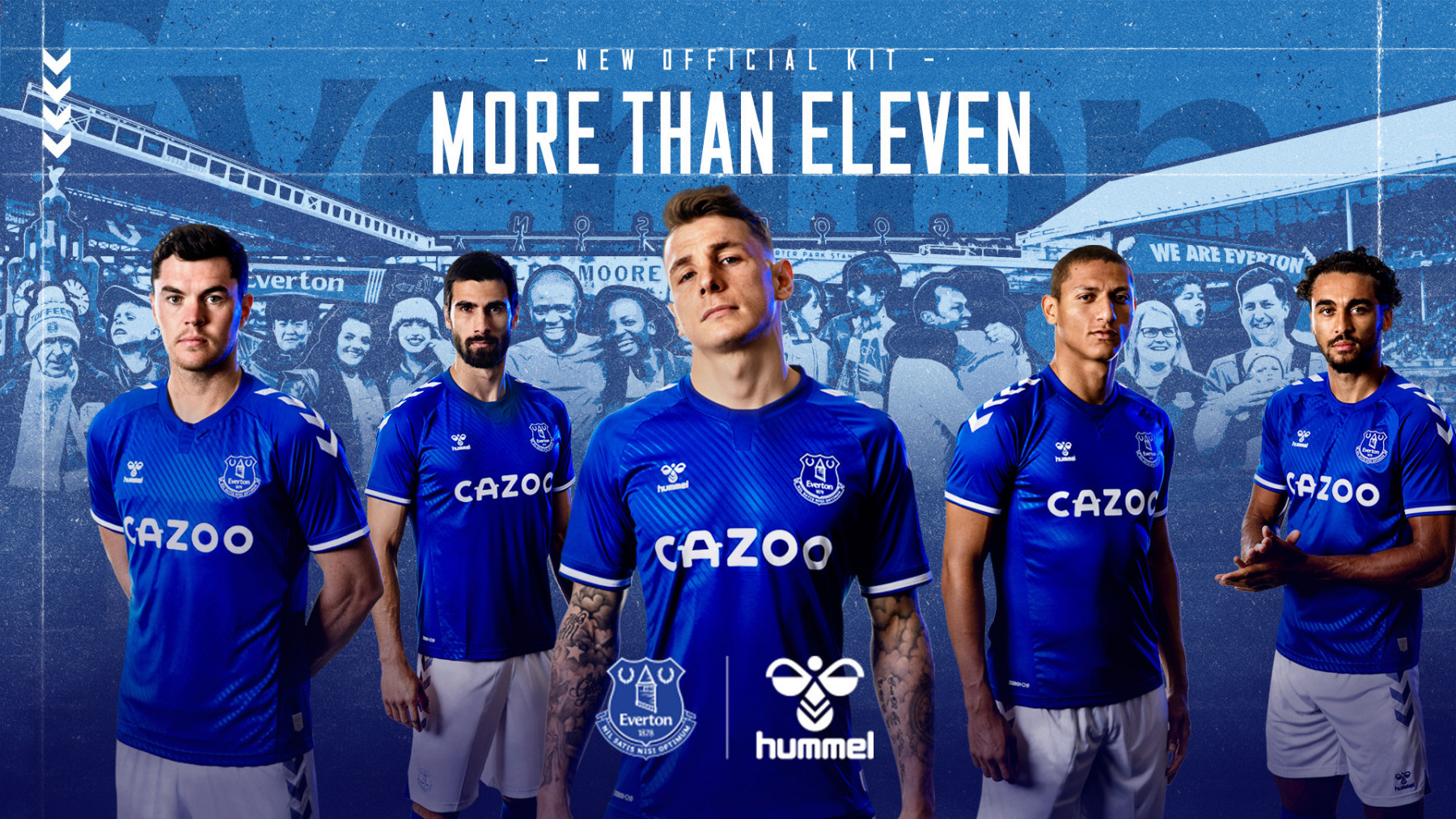 hummel everton shirt