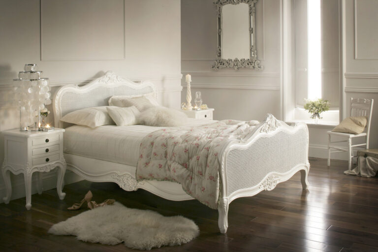 Provence-Rattan-White-Wooden-Bed-Frame_0