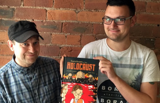 Zane-Whittingham-and-Ryan-Jones-authors-of-Survivors-of-the-Holocaust-Graphic-Novel-560x360_0