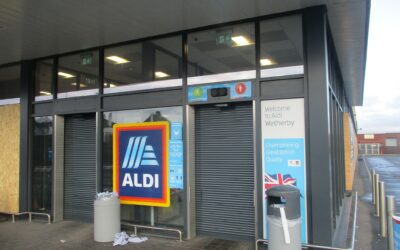 Aldi in Wetherby, Yorkshire, M Taylor/Creative Commons