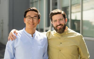 Patchwork Health co-founders Dr Jing Ouyang and Dr Anas Nader