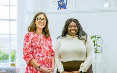 Laura Hooton (left) and Thyra Bankole