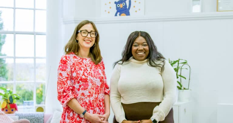 Laura Hooton (left) and Thyra Bankole