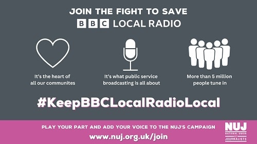 The NUJ wants to #KeepLocalRadioLocal