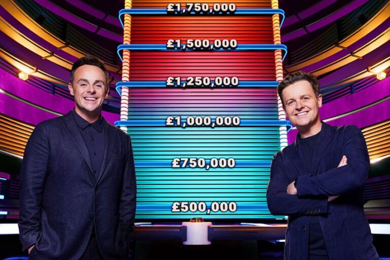 Ant and Dec (or possibly Dec and Ant), courtesy ITV