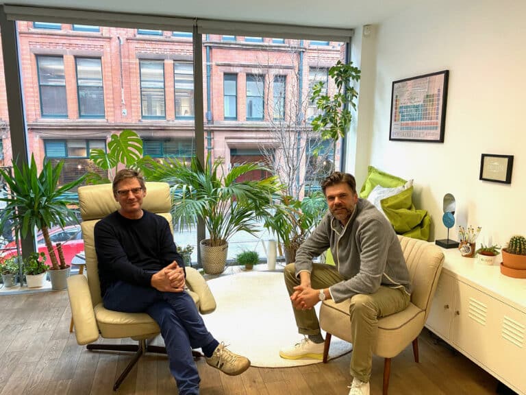 Leith's Ed Brooke (left) and Galibier's Oliver Chesher