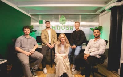 The Housr team [co-founders Panter and Clayton back row, l-r]
