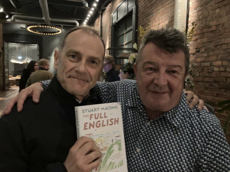 Jeff Brown with Stuart Maconie, Jeff Brown/Twitter