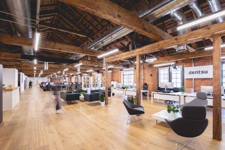 Dentsu's new Manchester office