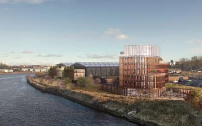 Proposed Sunderland studio site, courtesy FullwellCain/Lichfields