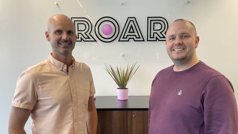 ROAR's Chris Graham (l) and Michael Knowles