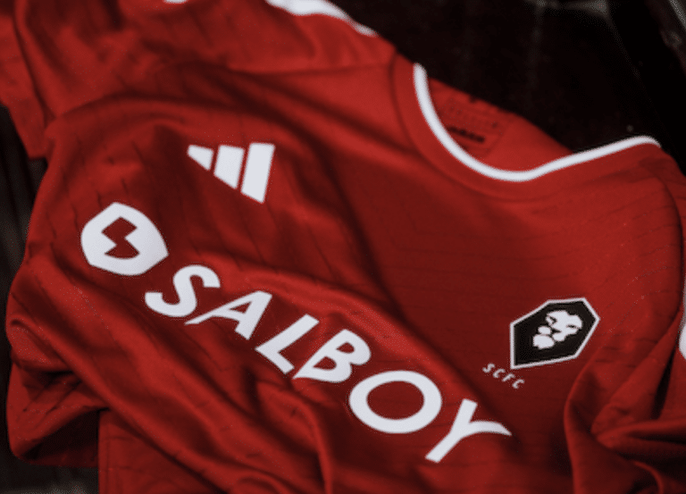 Salford City FC's 2023/24 home shirt