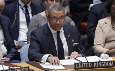 James Cleverly will chair UNSC session