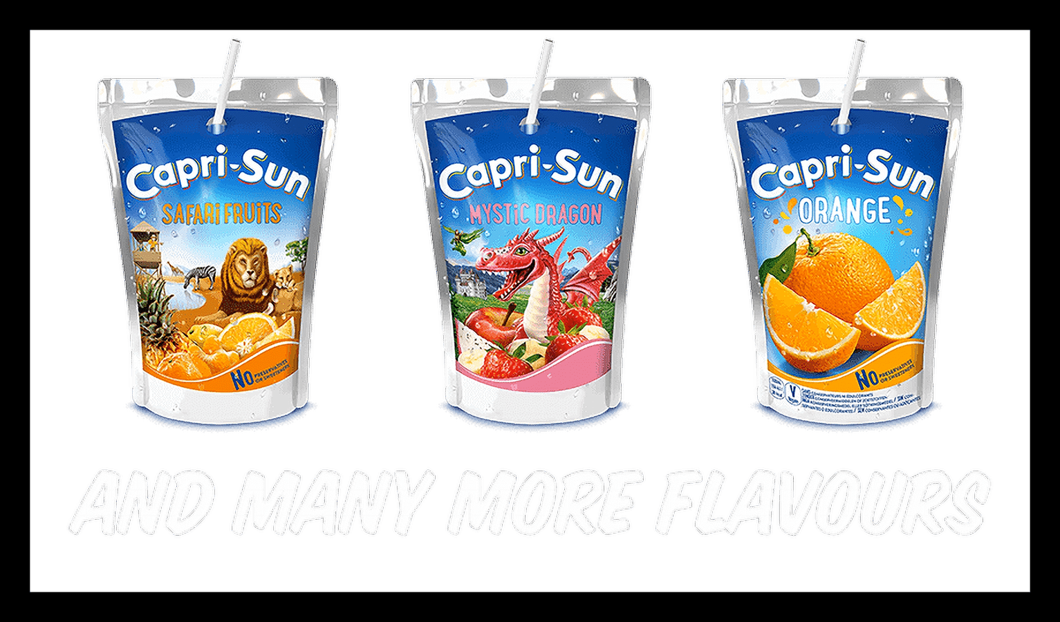 Capri-Sun Juice Drink Orange, 330ml : : Grocery