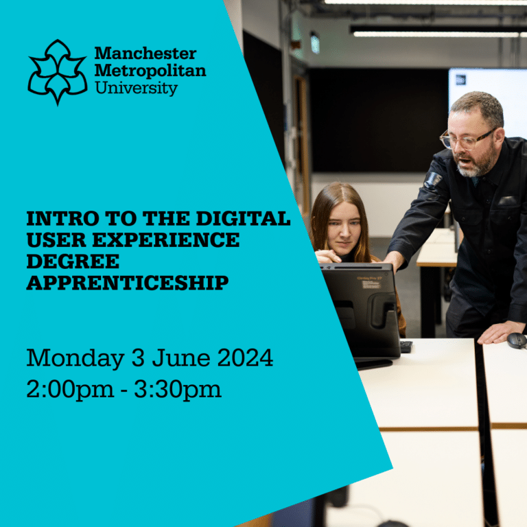 Introduction to the Digital User Experience Degree Apprenticeship