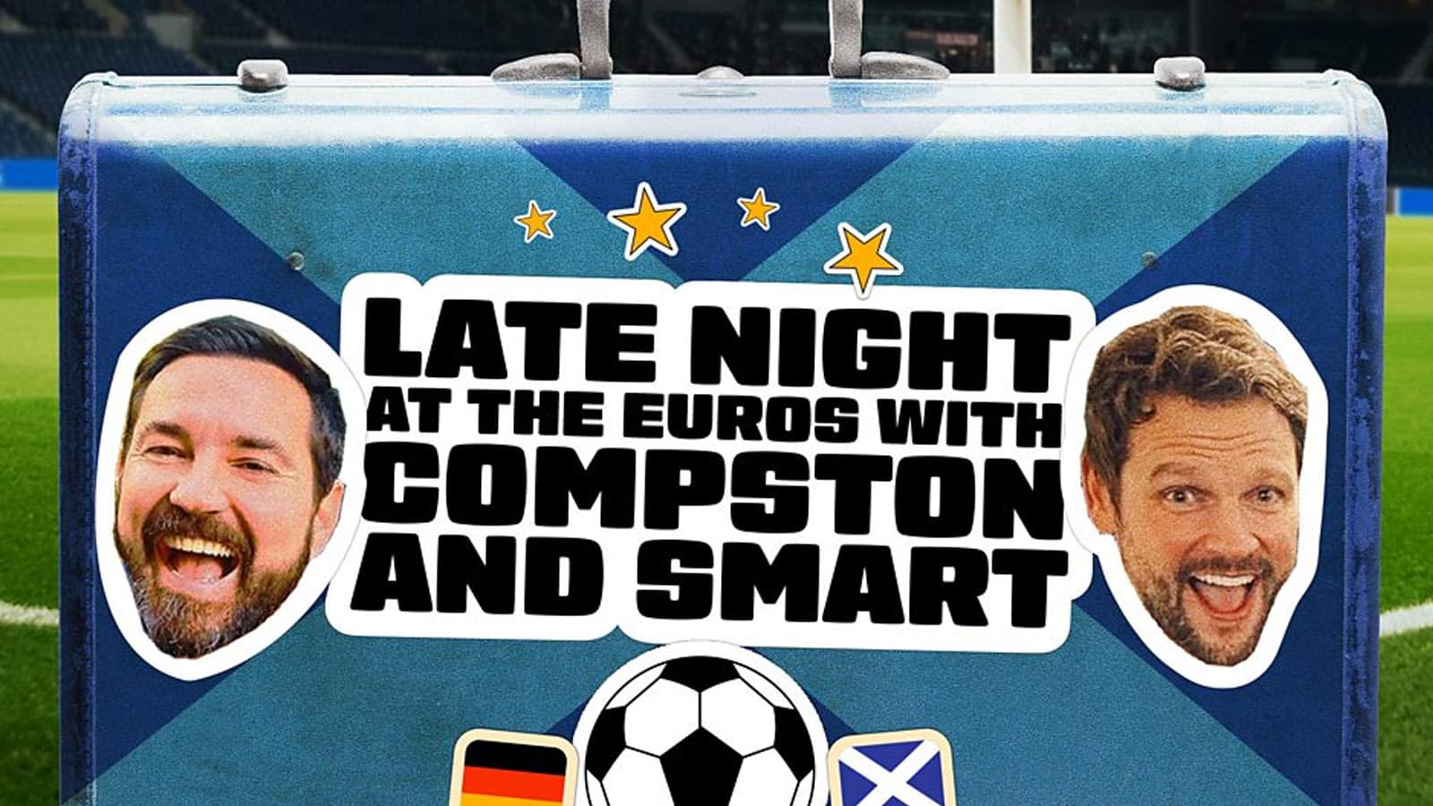 Martin Compston and Gordon Smart bring the “Euros buzz” for BBC Scotland – Prolific North