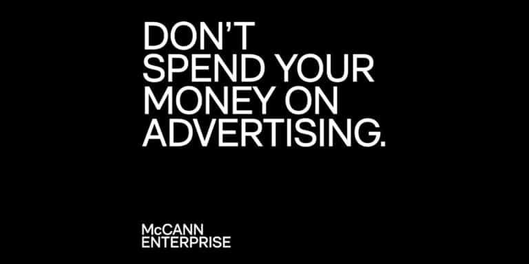 DON’T SPEND YOUR MONEY ON ADVERTISING!