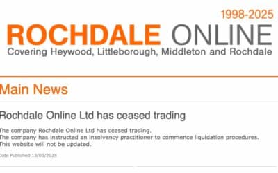 Rochdale Online has ceased trading